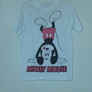 Mickey Mouse Kids White T-Shirt